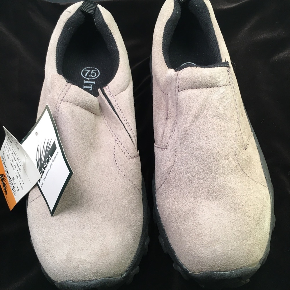 Men’s Itasca excursion tan suede leather shoes